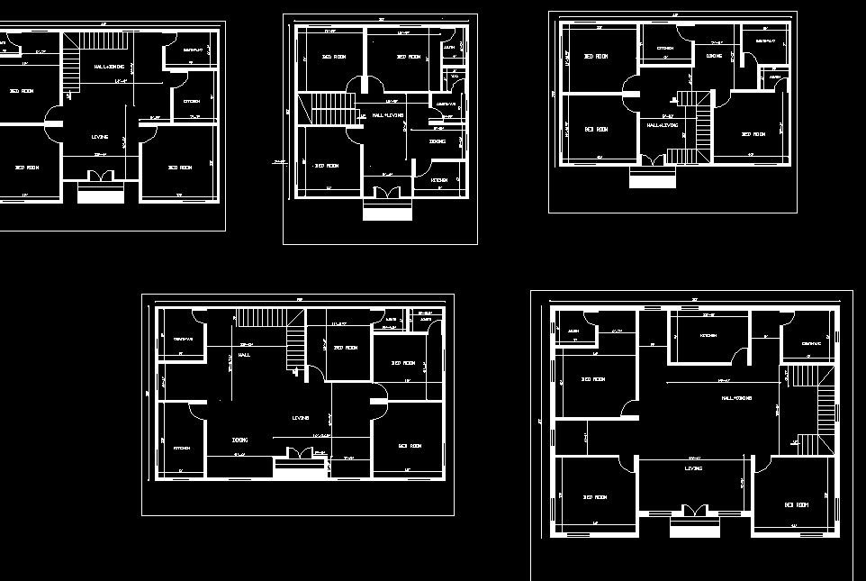 3BHK House Plan | 3bhk Gharka Naksha | 3 Bedroom House Plan